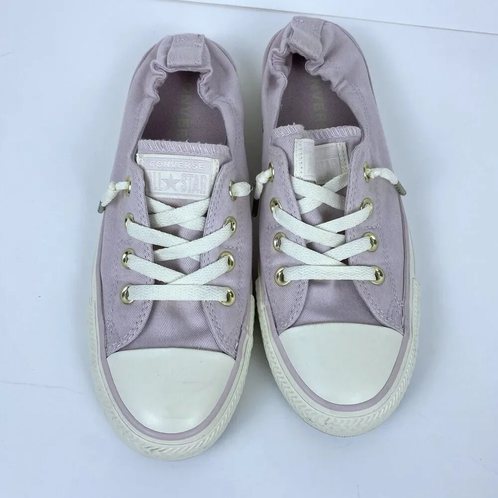 Converse Chuck Taylor Shoreline Slip-On Shoe Barely Rose/White Women's Sz 8.5 US
